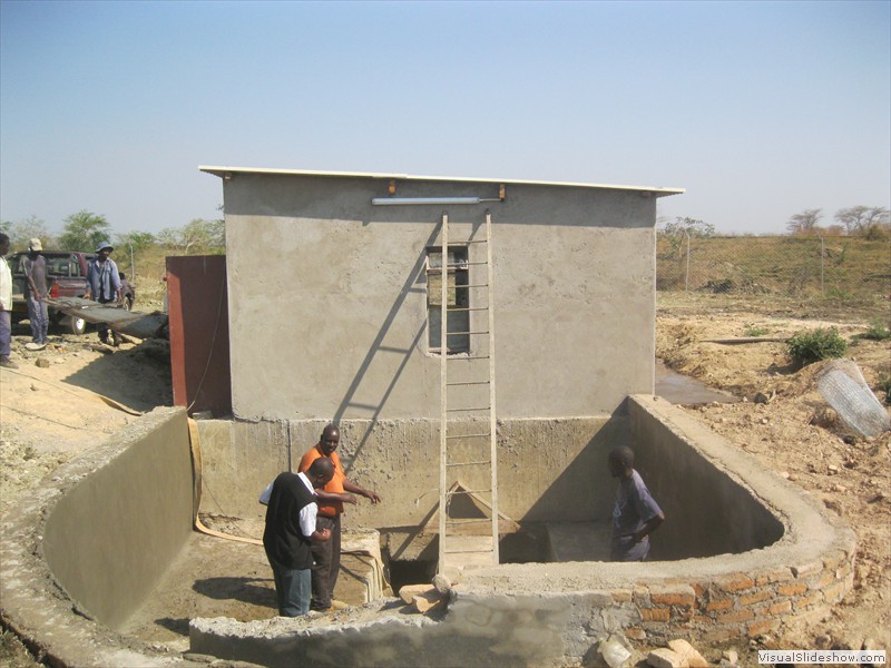 Kaguvi Phase 3, Chegutu Sewer Pump House under construction