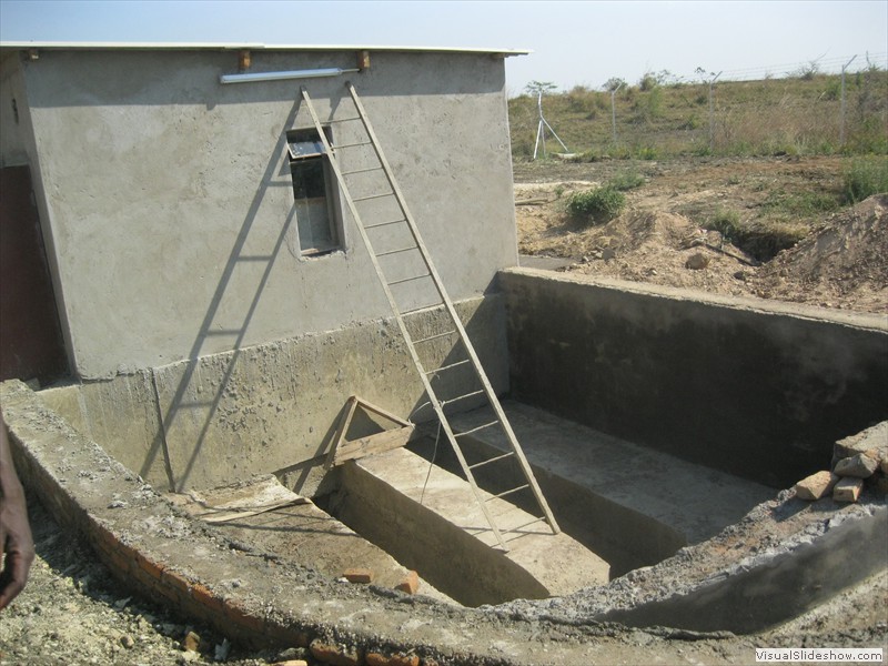 Kaguvi Phase 3, Chegutu Sewer Pump House under construction