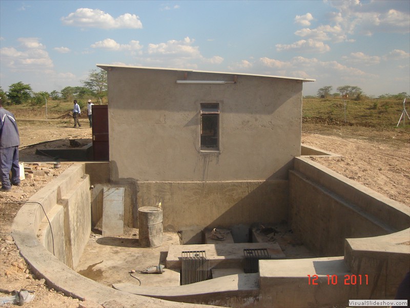 Kaguvi Phase 3, Chegutu Sewer Pump House under construction