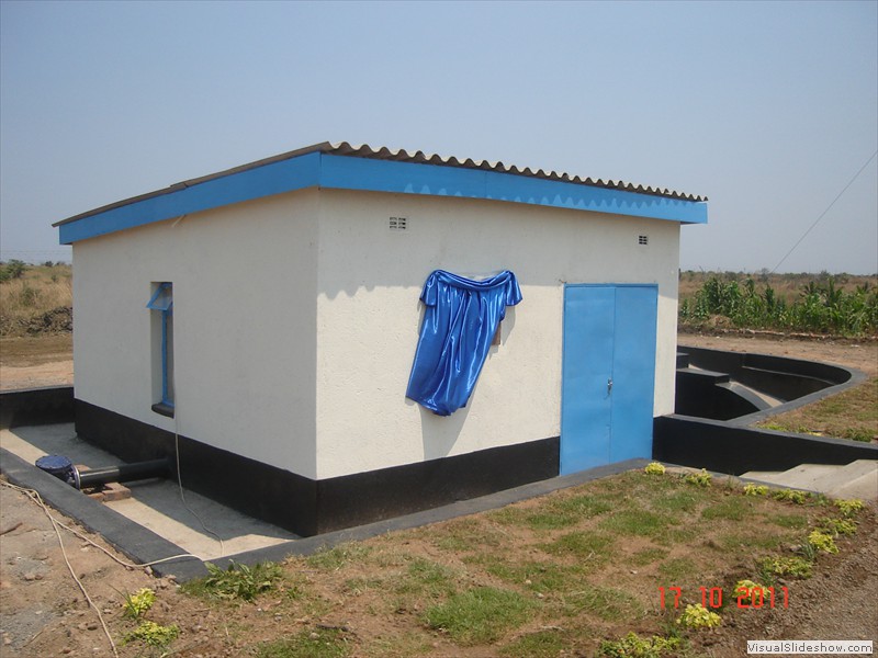 Completed Kaguvi Phase 3, Chegutu Sewer Pump house