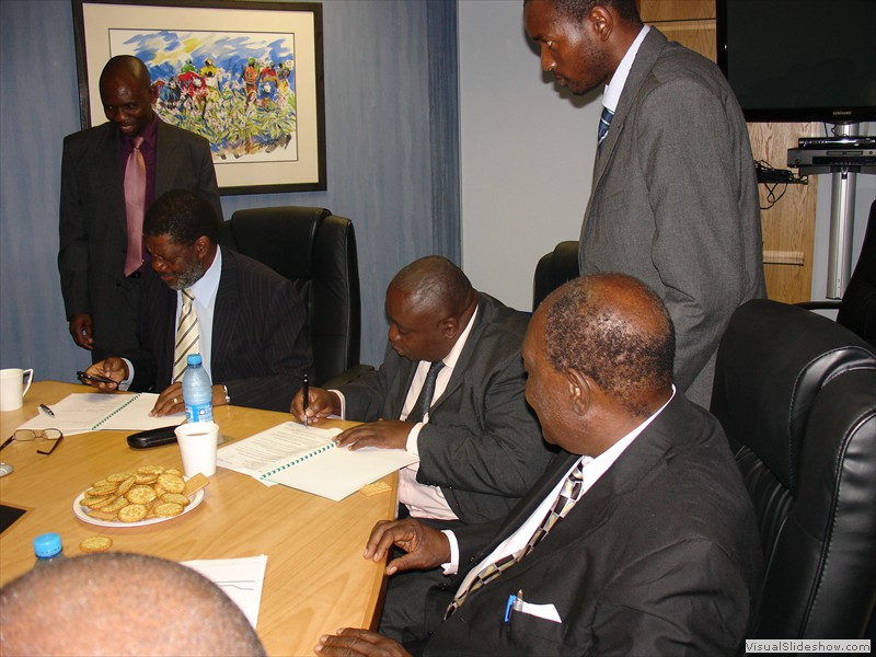 Signing of Partnership Agreement with Chegutu Municipality