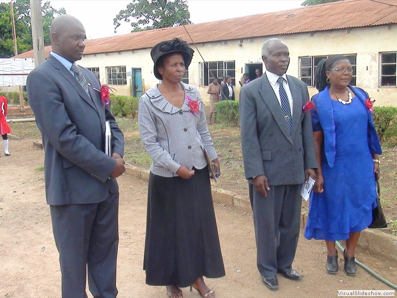 Officials at the Commissioning of St Eric's Primary school Water Project