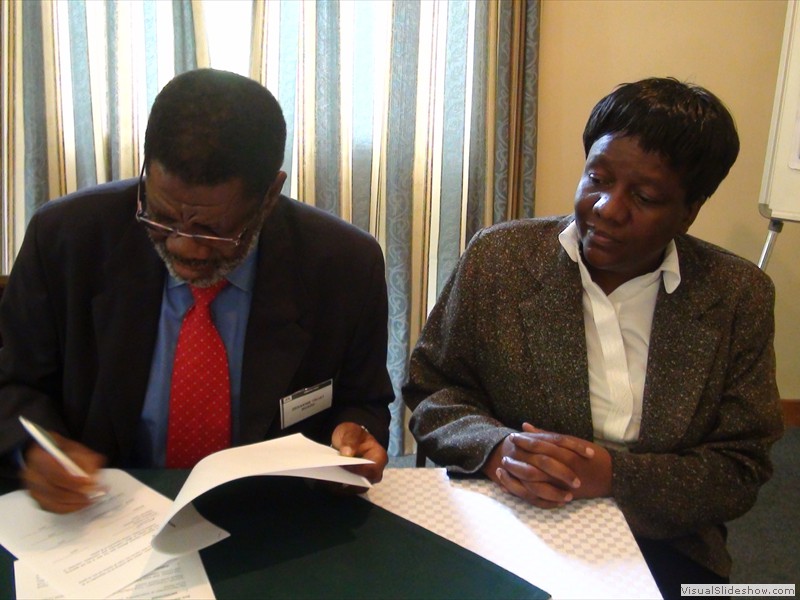 Signing of the MOU with Chegutu Municipality