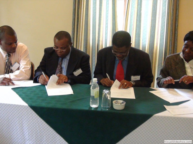 Signing of the MOU with Chegutu RDC