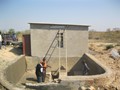 Kaguvi Phase 3, Chegutu Sewer Pump House under construction