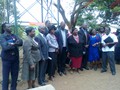 Officials at the Commissioning of St Eric's Primary school Water Project