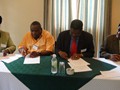 Signing of the MOU with Chegutu Municipality