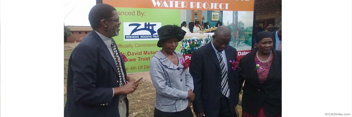 commissioning of st eric's p. school water project